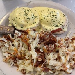 Bear Paw Cafe signature dishes Bear Paw Eggs Benedict
Peanut Butter Pancake
Bear Paw French Toast